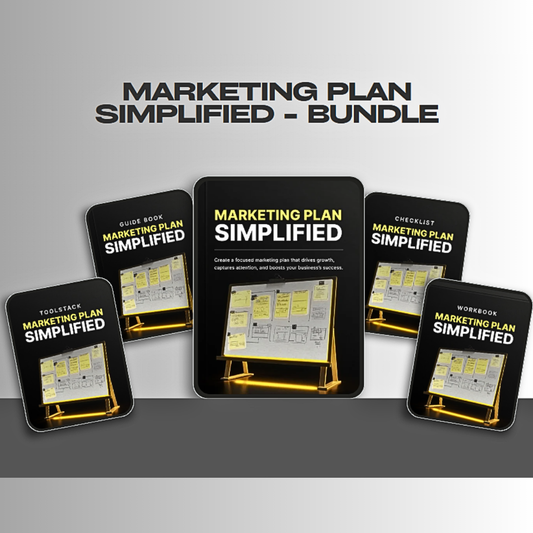 Marketing Plan Simplified - Bundle